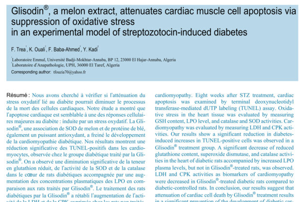 glisodin, a melon extract that attenuates cardiac cell death
