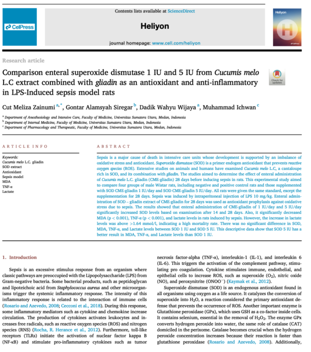 LPS-Induced-sepsis model-rats-glisodin